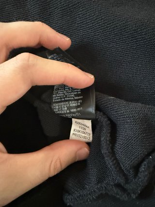 Sudadera Calvin Klein Negra