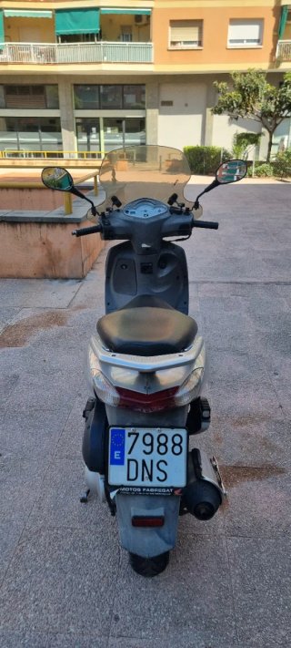 Honda Dylan 125 Plata