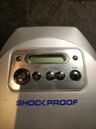 Discman Philips Shockproof