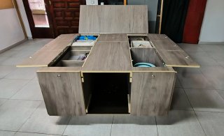 Mueble camper Toyota Proace / cama plegable camper