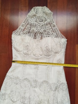 Vestido de Novia, Velo y Cancán