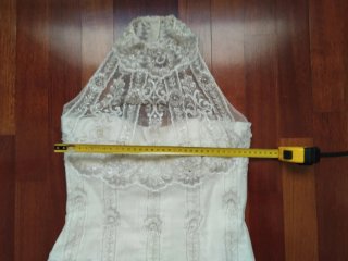 Vestido de Novia, Velo y Cancán