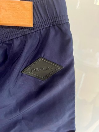 Bañador Replay Azul Hombre