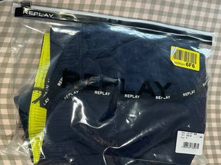 Bañador Replay Azul Hombre