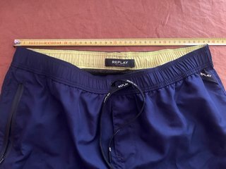 Bañador Replay Azul Hombre
