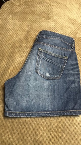 Massimo Dutti Shorts Vaqueros Azules