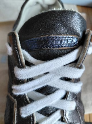 Scarpe Philippe Model Nero/Argento