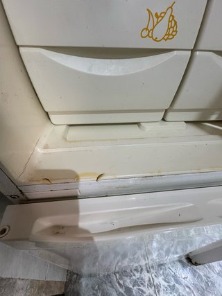 Nevera combi blanca