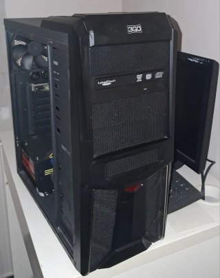 PC TORRE+MONITOR ASUS+TECLADO Y RATÓN *NEGOCIABLE*