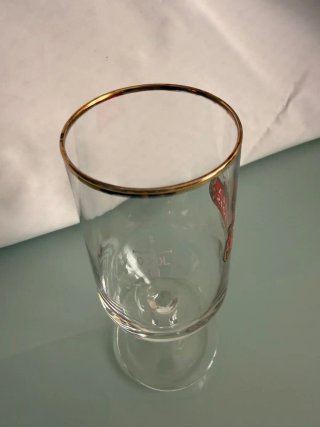Calice birra Stella Artois Bordo Dorato