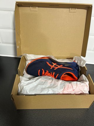 Zapatillas Asics COURT FF 3 CLAY Azul/Naranja