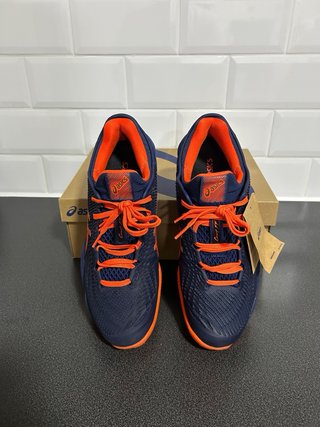 Zapatillas Asics COURT FF 3 CLAY Azul/Naranja