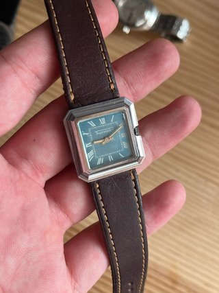 Reloj Thermidor Suizo Vintage Cuadrado 26mm