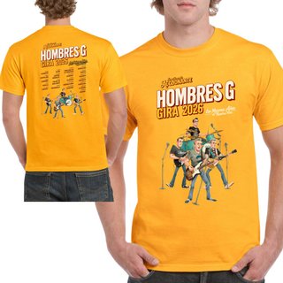 Camiseta Hombres G Gira 2026 Los Mejores Años...