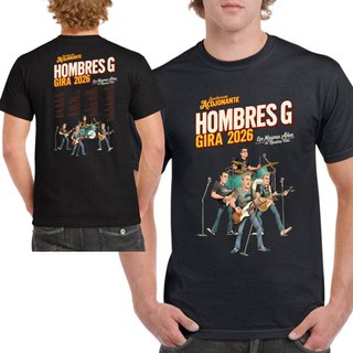 Camiseta Hombres G Gira 2026 Los Mejores Años...