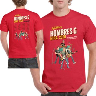 Camiseta Hombres G Gira 2026 Los Mejores Años...