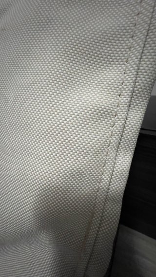 Funda y relleno cojín IKEA beige