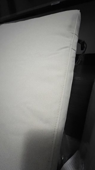Funda y relleno cojín IKEA beige