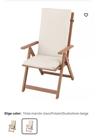Funda y relleno cojín IKEA beige