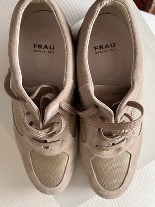 Scarpe donna Frau beige Made in Italy