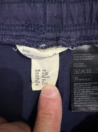 Pantaloncini H&M fantasia farfalle