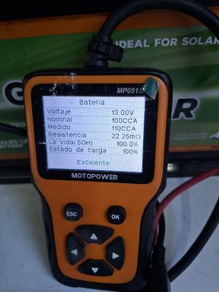 Batería NDS Green Power AGM 12V