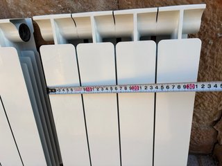 Radiatori Metallici Bianchi, varie misure
