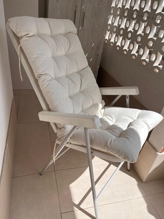 Hamaca sillón reclinable beige