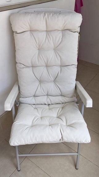 Hamaca sillón reclinable beige