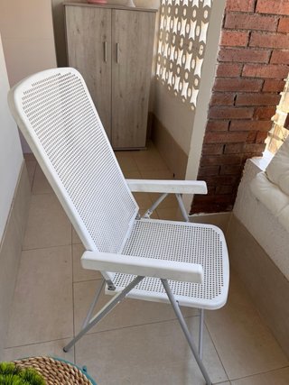Hamaca sillón reclinable beige