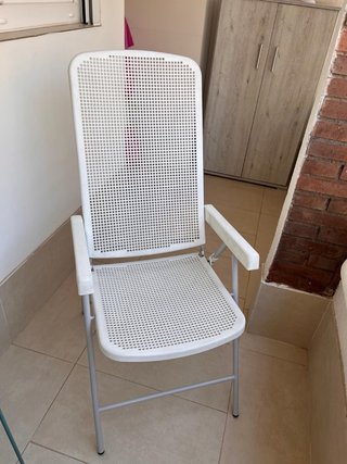 Hamaca sillón reclinable beige