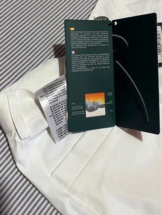 Pantalones Chervo Blancos Talla 42