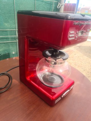 Cafetera Roja Nostalgia Electrics
