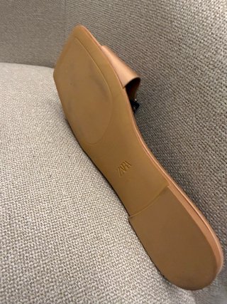Sandalias Zara Beige Multicolor Joyas