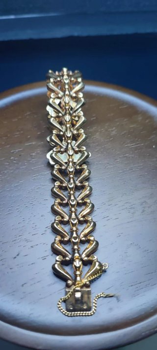 Pulsera Oro 18k Antigua joya única como nueva 50 g