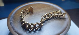 Pulsera Oro 18k Antigua joya única como nueva 50 g