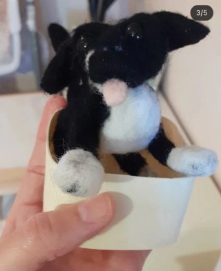 Figuras Needlefelting Mascotas/Personajes