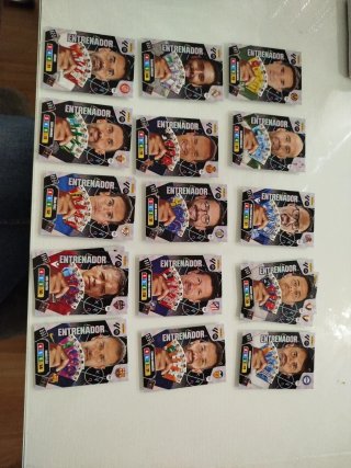 Cromos Adrenalyn XL Entrenadores 25/26
