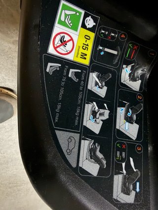 Silla Coche Jane Ikonic Giratoria 360 Isofix