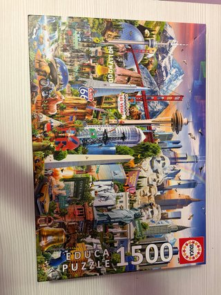 Puzzle Educa 1500 Piezas Monumentos USA