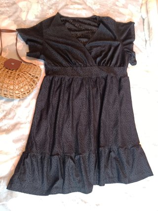 Vestido Verano Negro playero
