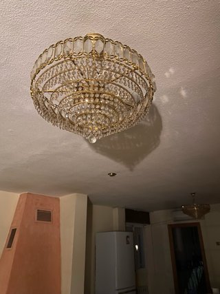 3 Lámparas de lágrimas 3x130, 2x100, 1x55