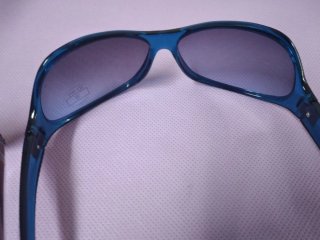 Set 2 Occhiali da Sole Blu e Marroni