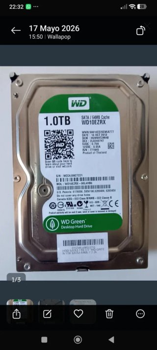 Disco Duro Externo Negro comprobado  por validrive