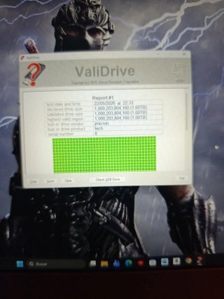 Disco Duro Externo Negro comprobado  por validrive
