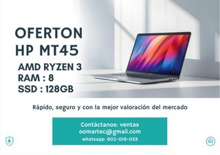 HP MT45 AMD Ryzen 3 8GB RAM 128GB SSD