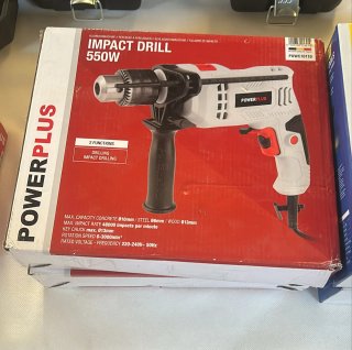 Taladro de impacto Powerplus 550W