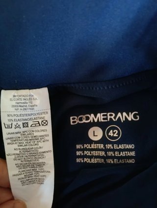 Falda pantalón tenis/pádel Talla 38 azul marin/ros