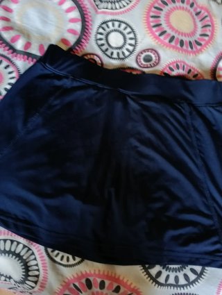 Falda pantalón tenis/pádel Talla 38 azul marin/ros