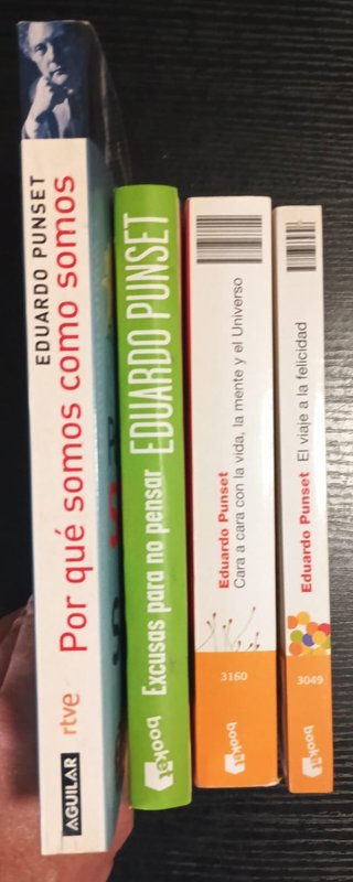Lote Libros Eduard Punset